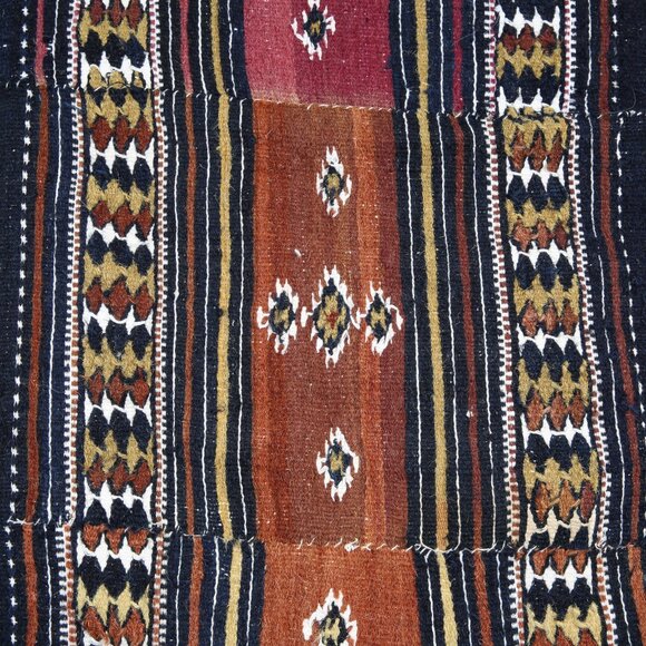 Rare Early 20th Century Khasa Arkilla Kerka Hand Woven Bridal Blanket Ma… - Picture 5 of 16